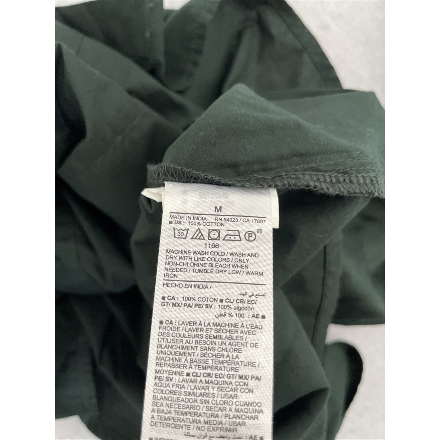 Old Navy The Cropped Shirt Button Up Women’s Medium Green NWT