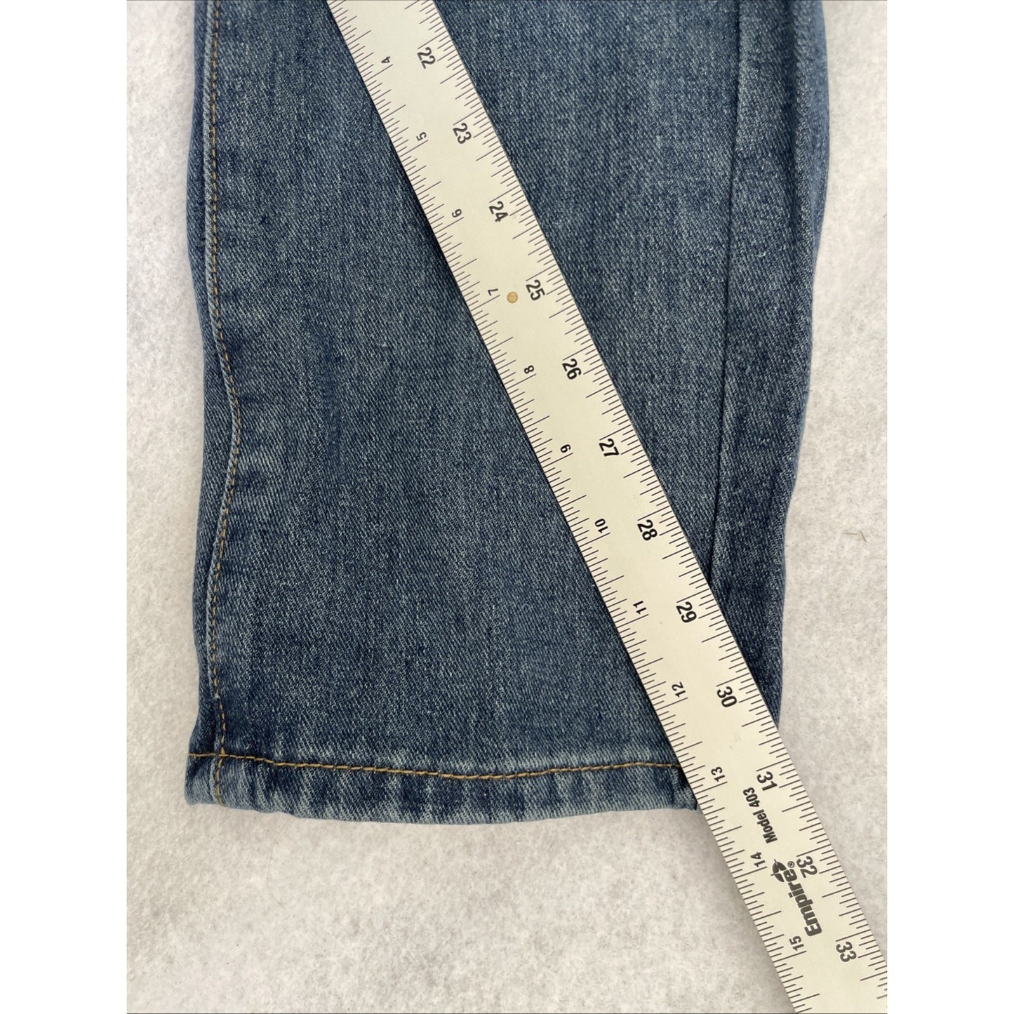 New AVA COSTUME Women's Blue Jean Denim Bib Overalls TAG Large - Actual Size 36W x 31L