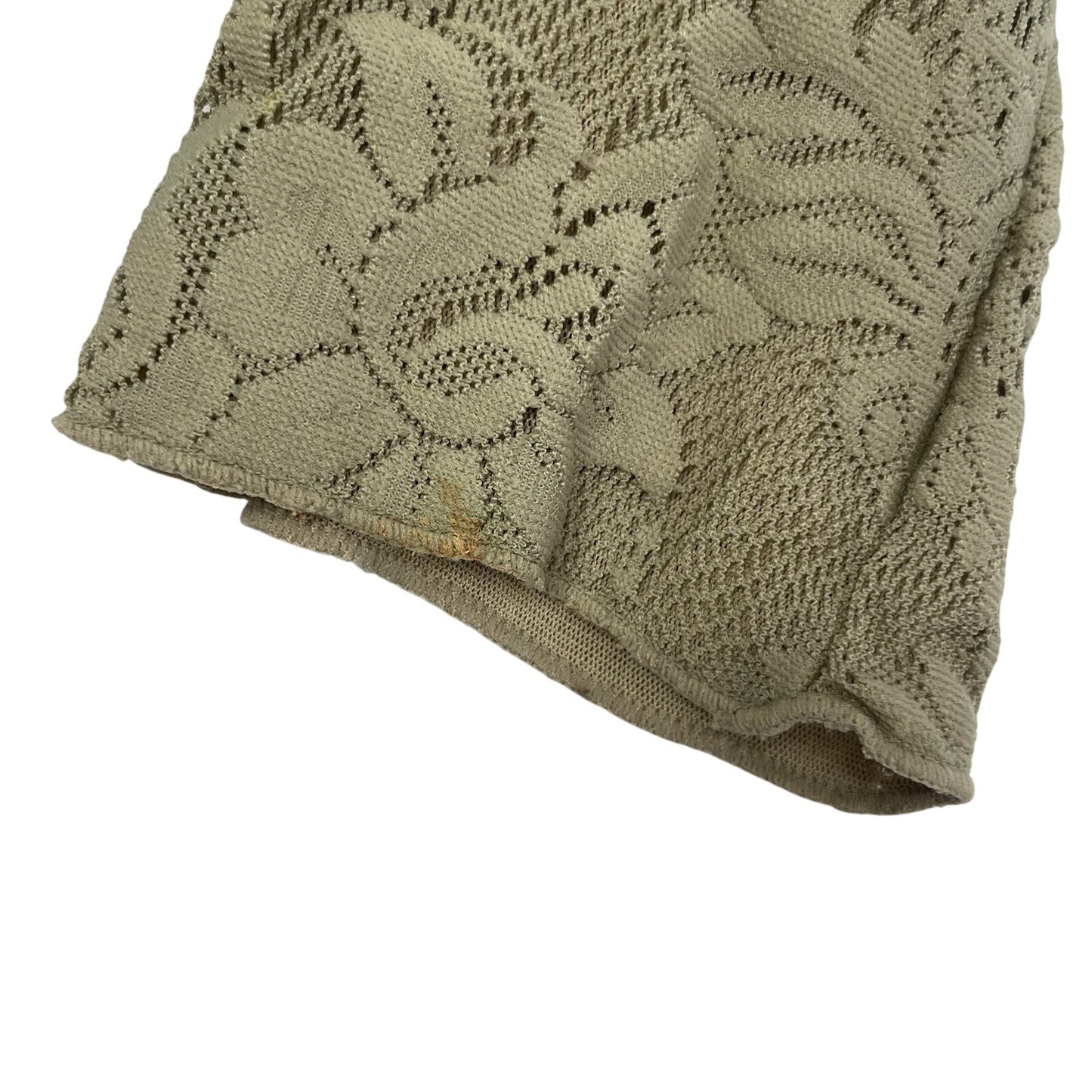 J. Jill Blouse Women's Medium Petite Green Long Sleeve Lace Top