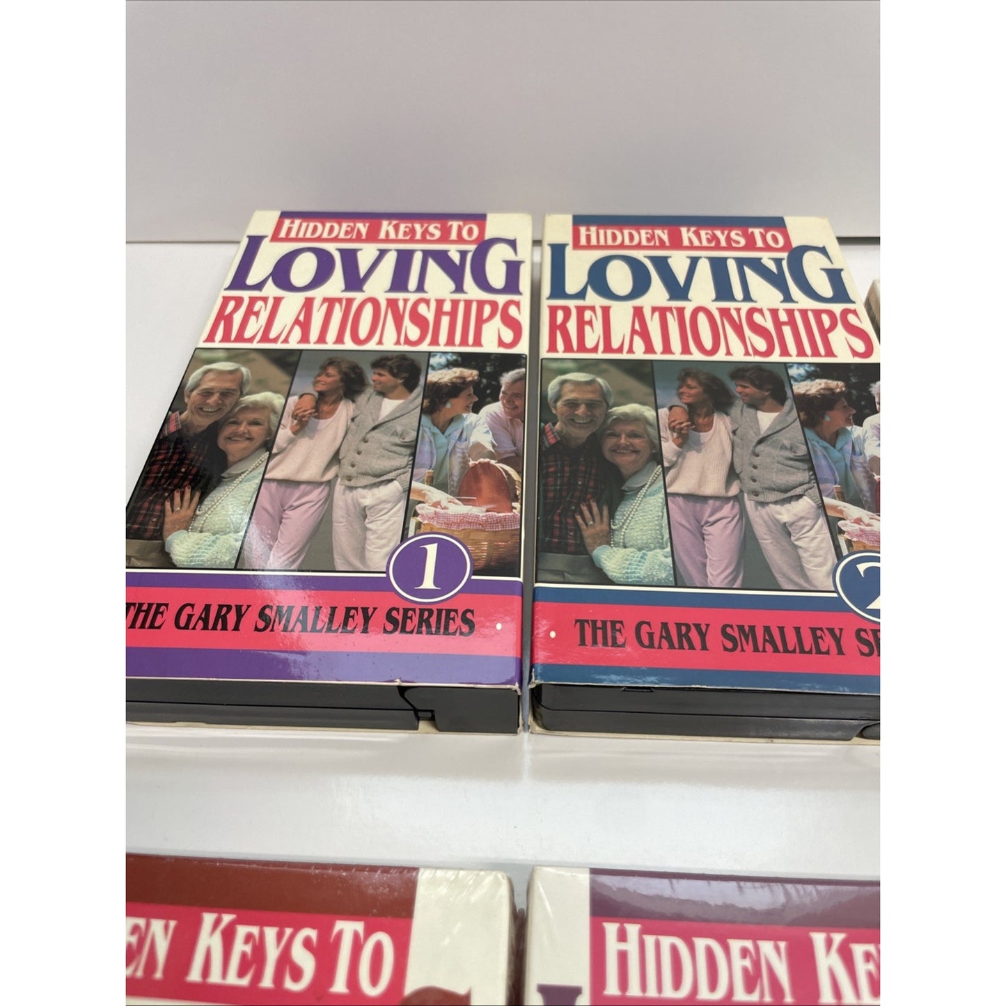 VINTAGE HIDDEN KEYS TO LOVING RELATIONSHIPS VHS LOT 1-8