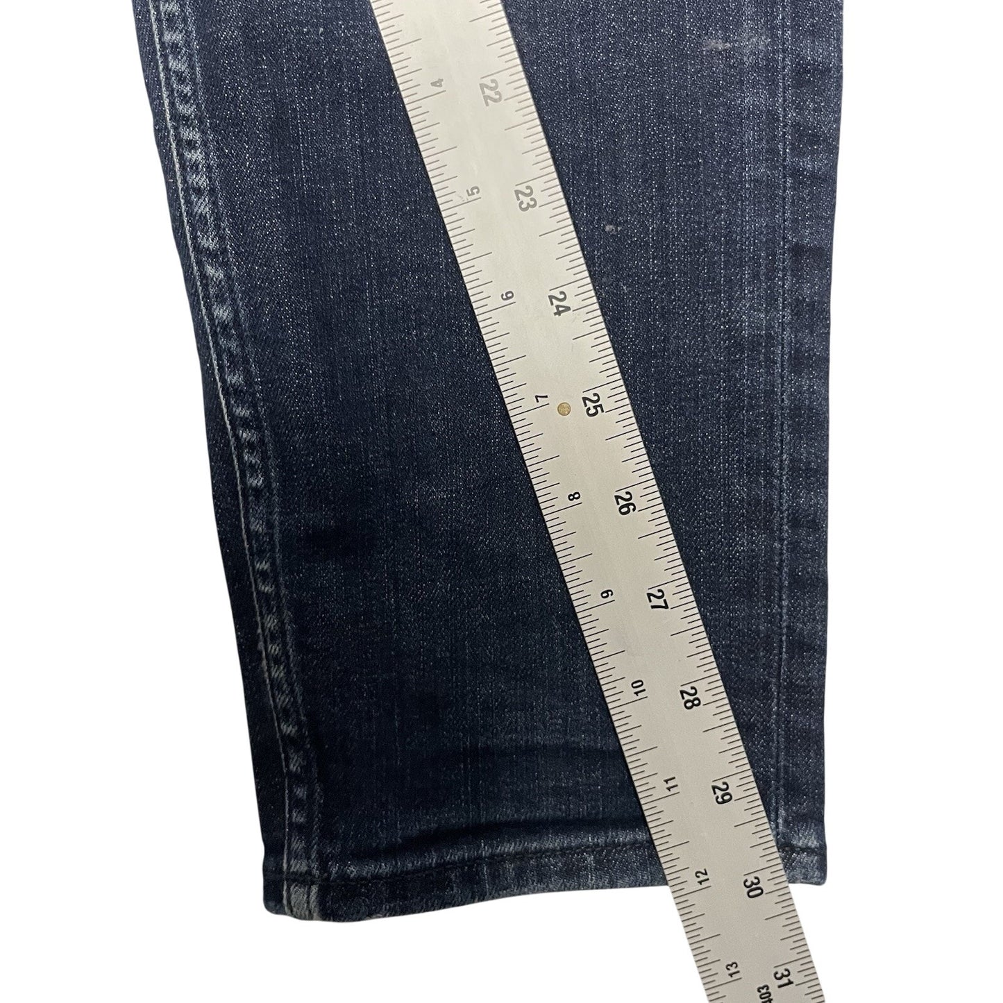 Boggi Milano Jeans Men's 32 Blue Slim Fit Distressed Denim