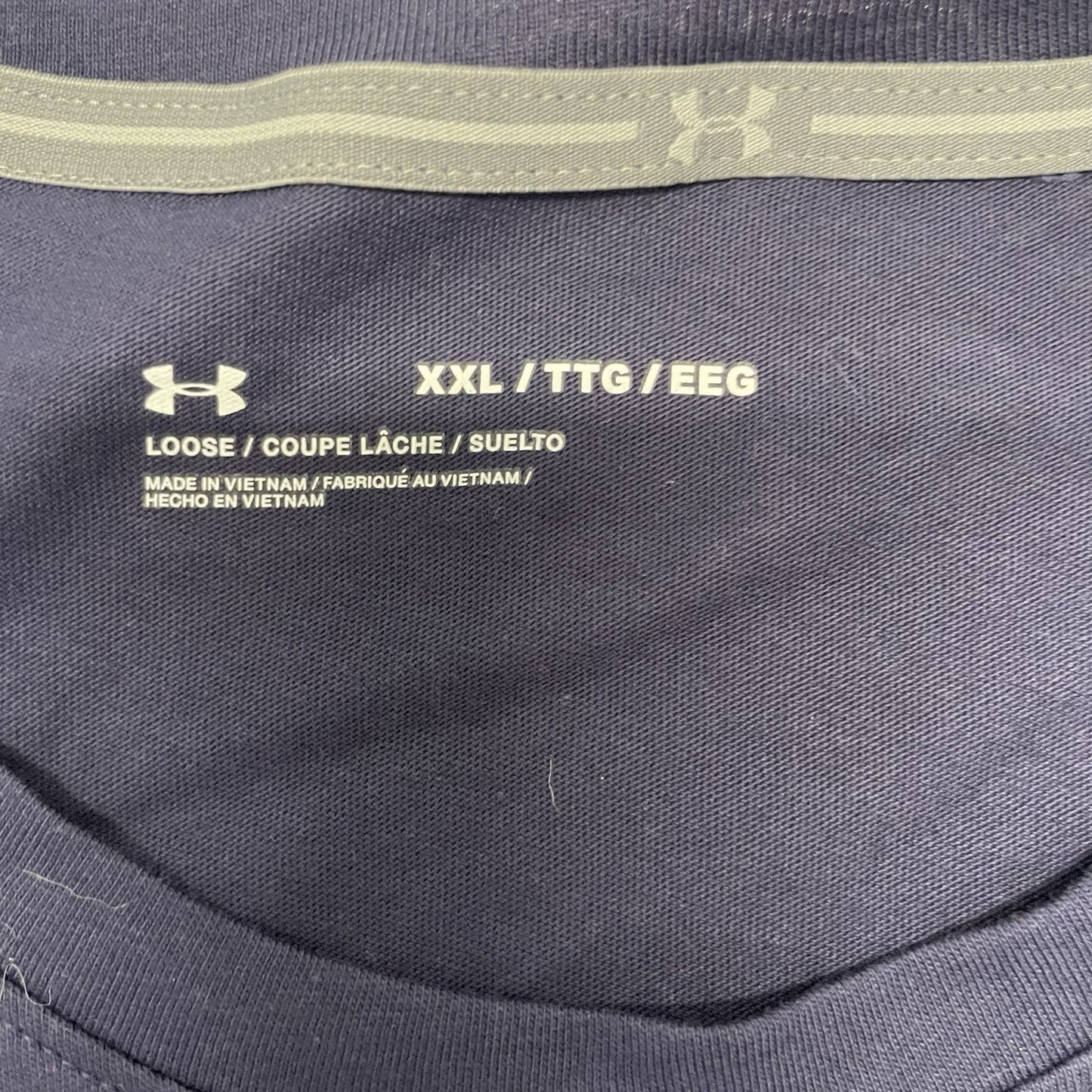 Under Armour T-Shirt 2XL Men's UA Short Sleeve Athletic Loose Fit