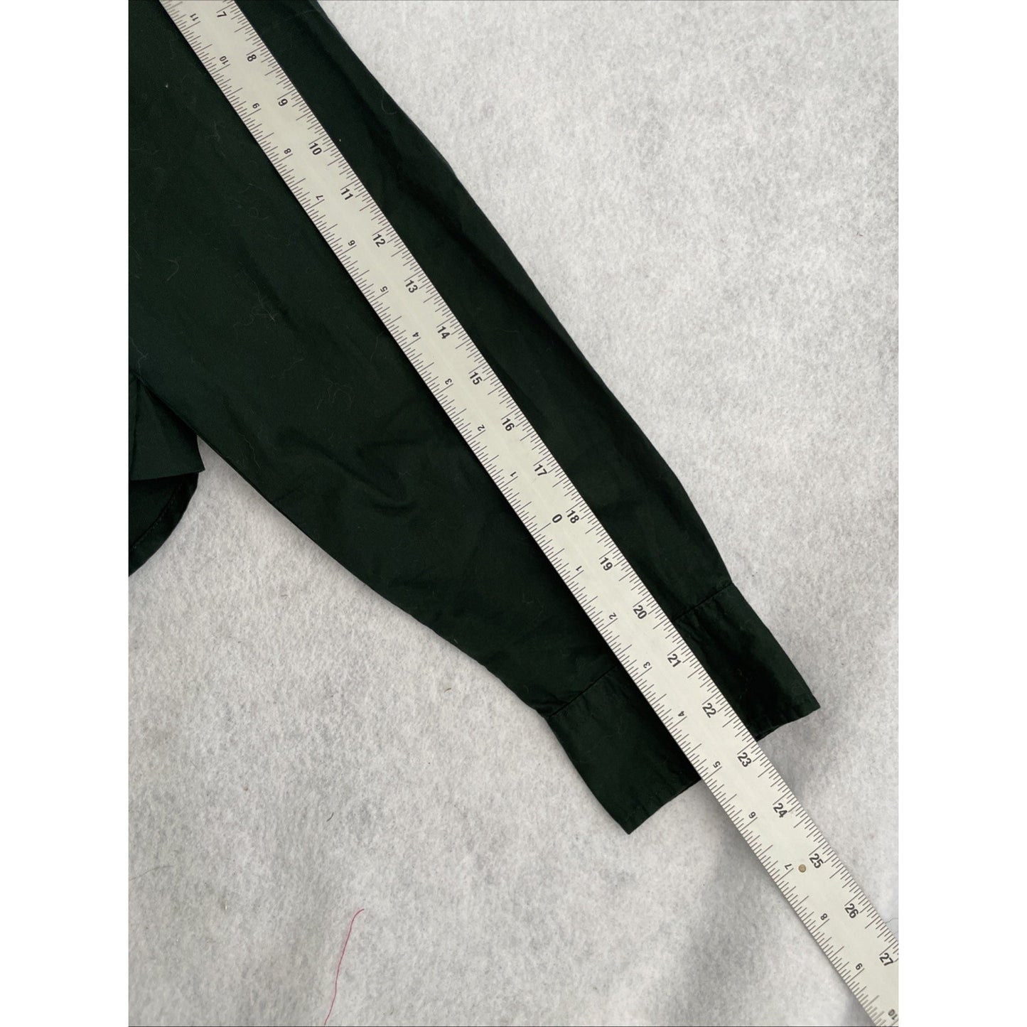Old Navy The Cropped Shirt Button Up Women’s Medium Green NWT
