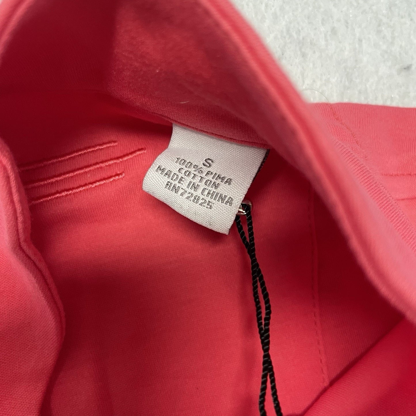 CARNOUSTIE Zip Mock Golf Shirt Women's Sz Small Pink Long Sleeve NWT