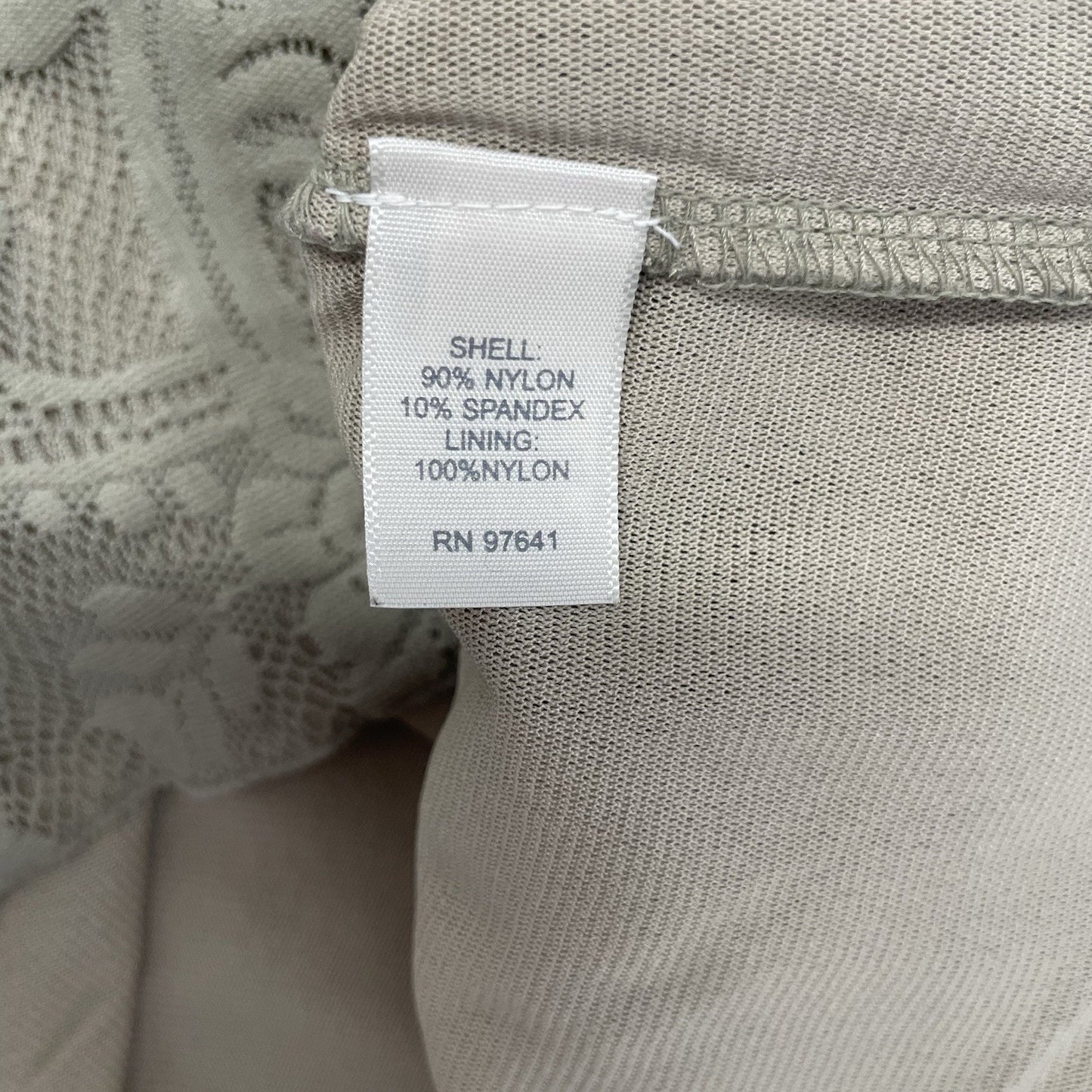 J. Jill Blouse Women's Medium Petite Green Long Sleeve Lace Top