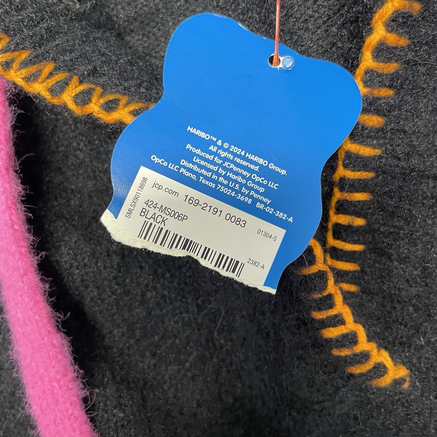 JCPenney x HARIBO Women's Juniors Hoodie Soft Long Sleeve Pullover Sweater