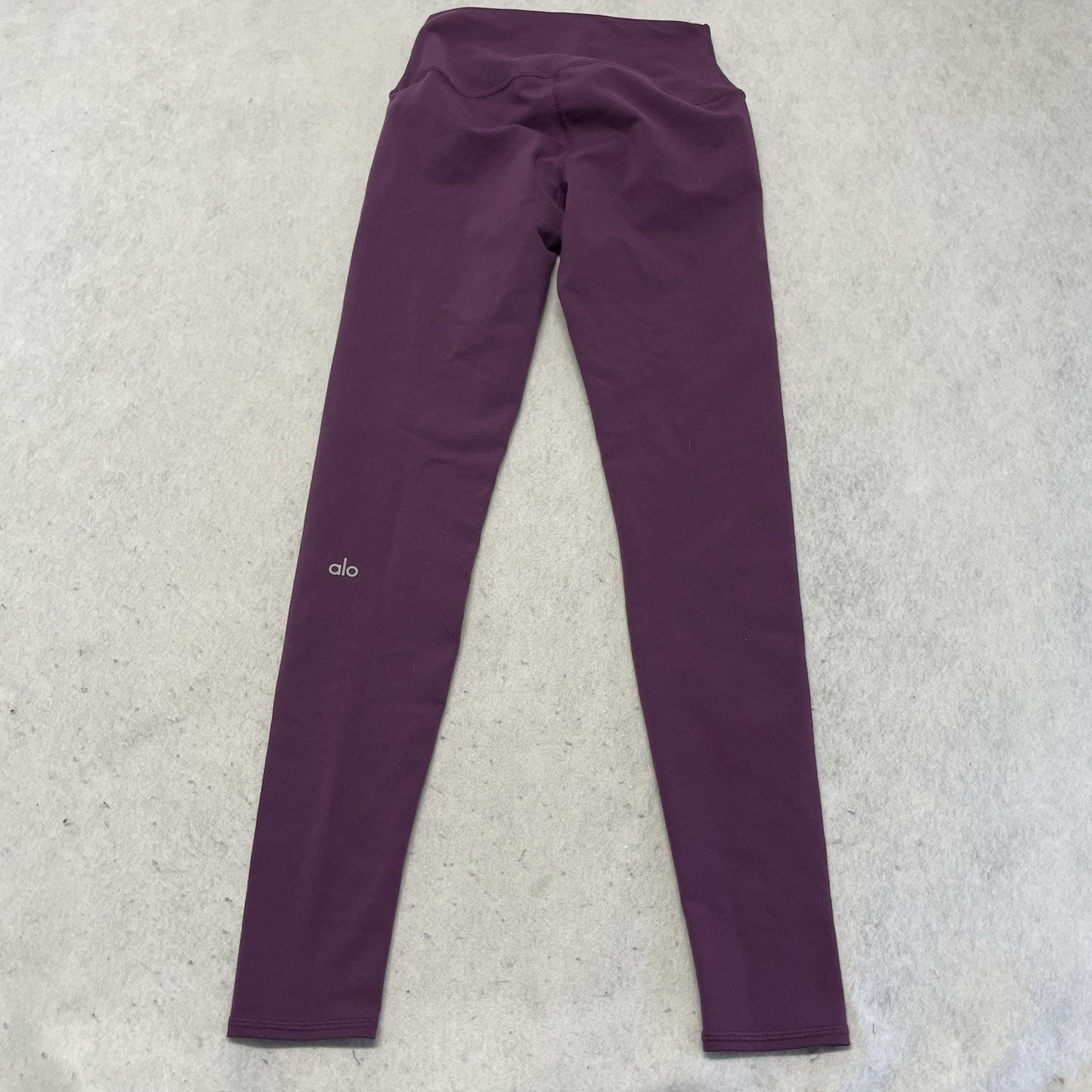 ALO High-Waist Leggings Women's Sz XS Purple Yoga