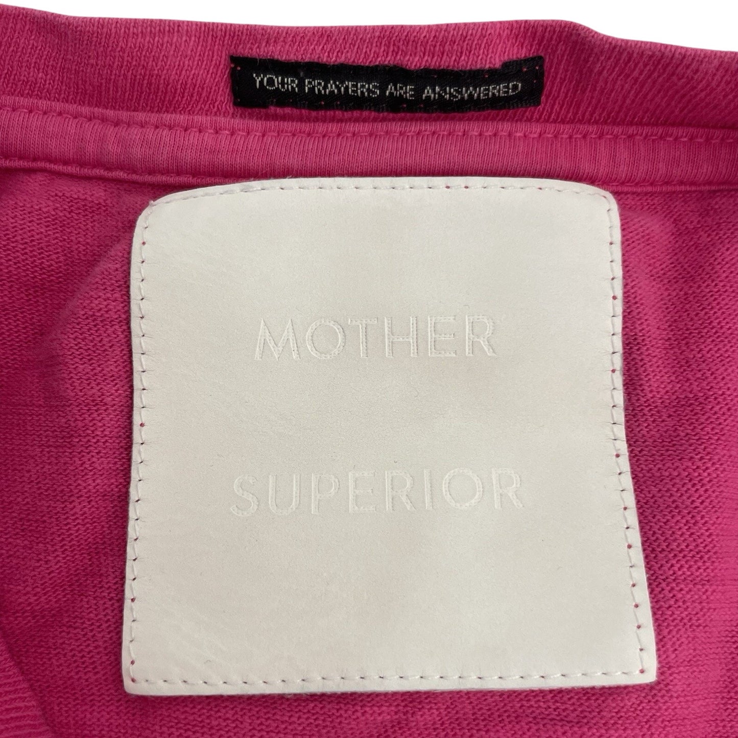 Mother Superior Shirt Women's Small Sinful Tee Trippy Tracers T Shirt Pink