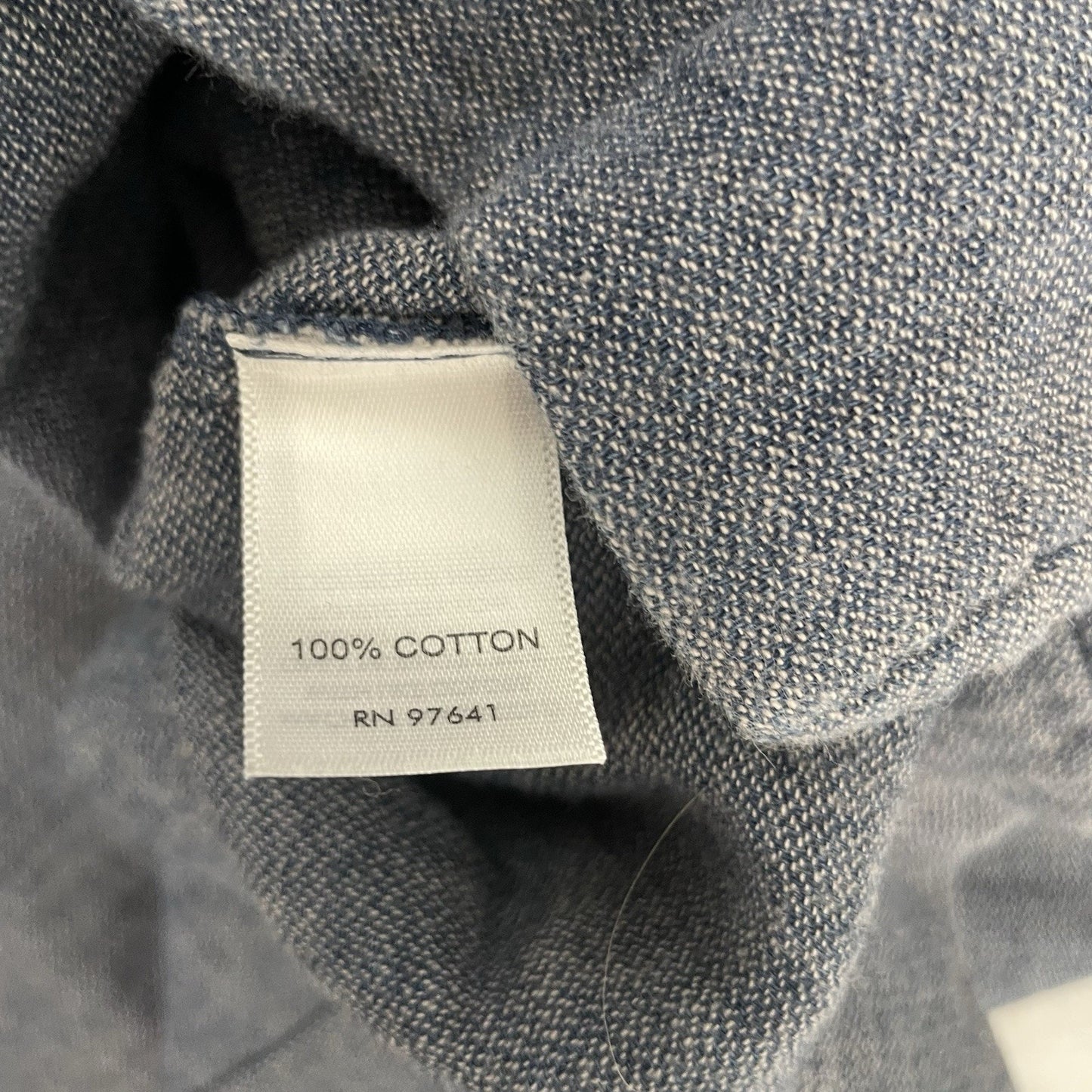 J. Jill Dress Women’s Petite Medium Long Sleeve Blue Chambray Blue