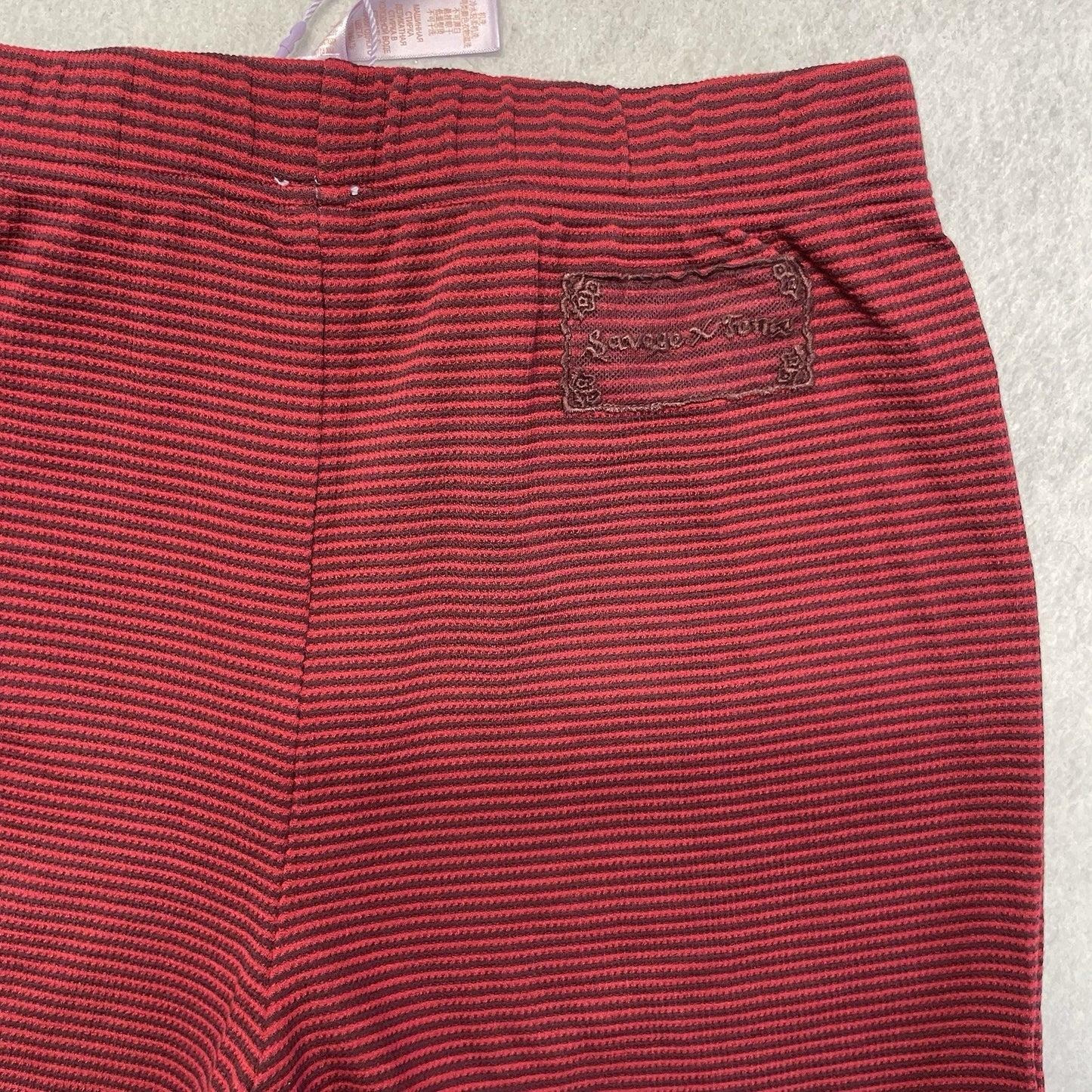 SAVAGE FENTY Pajama Sleep Pants Stripe Womens Size Small