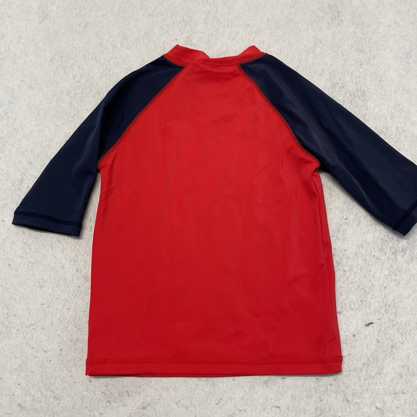 Janie And Jack Swim Rash Guard Shirt Boys Size 5 Long Sleeve Kids