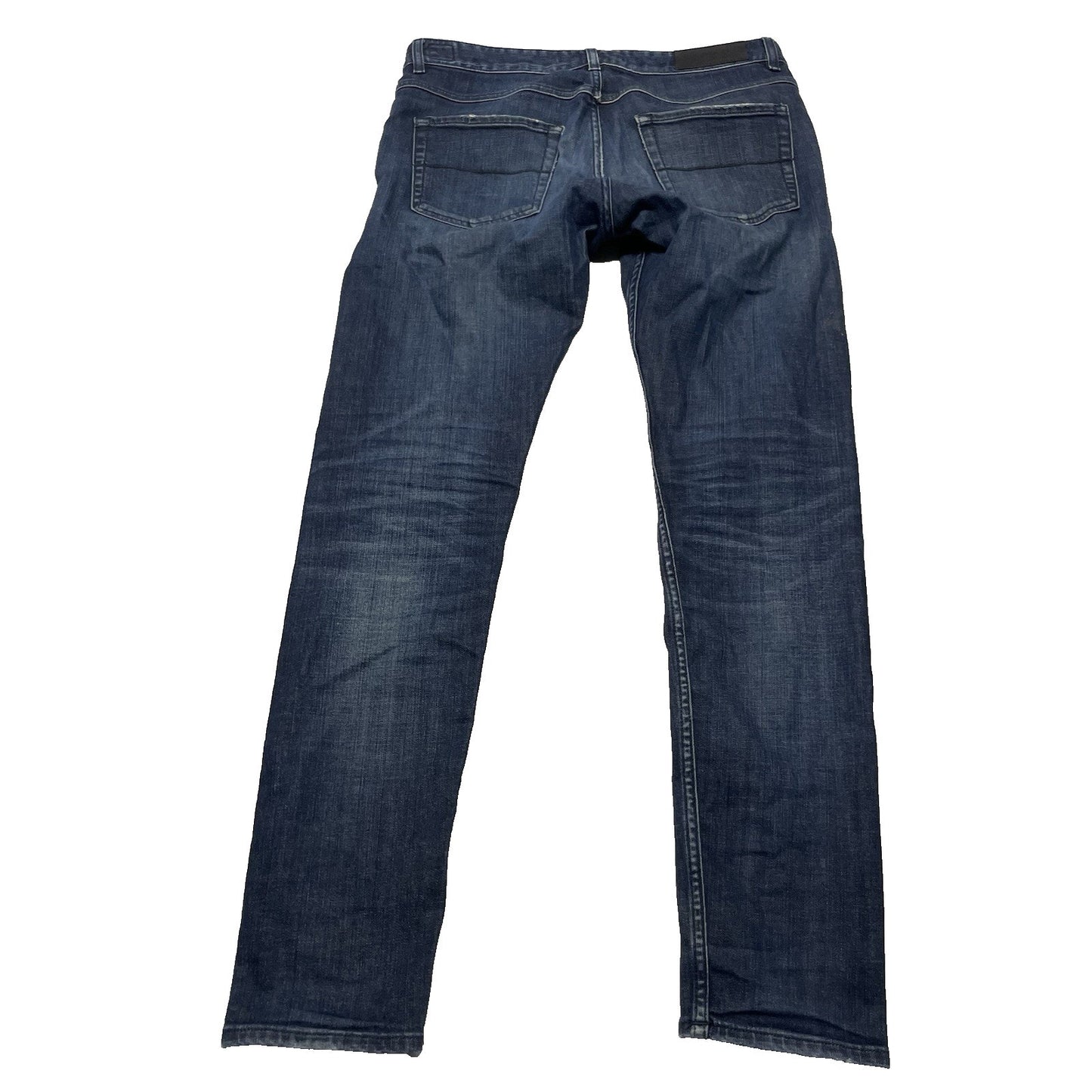 Boggi Milano Jeans Men's 32 Blue Slim Fit Distressed Denim