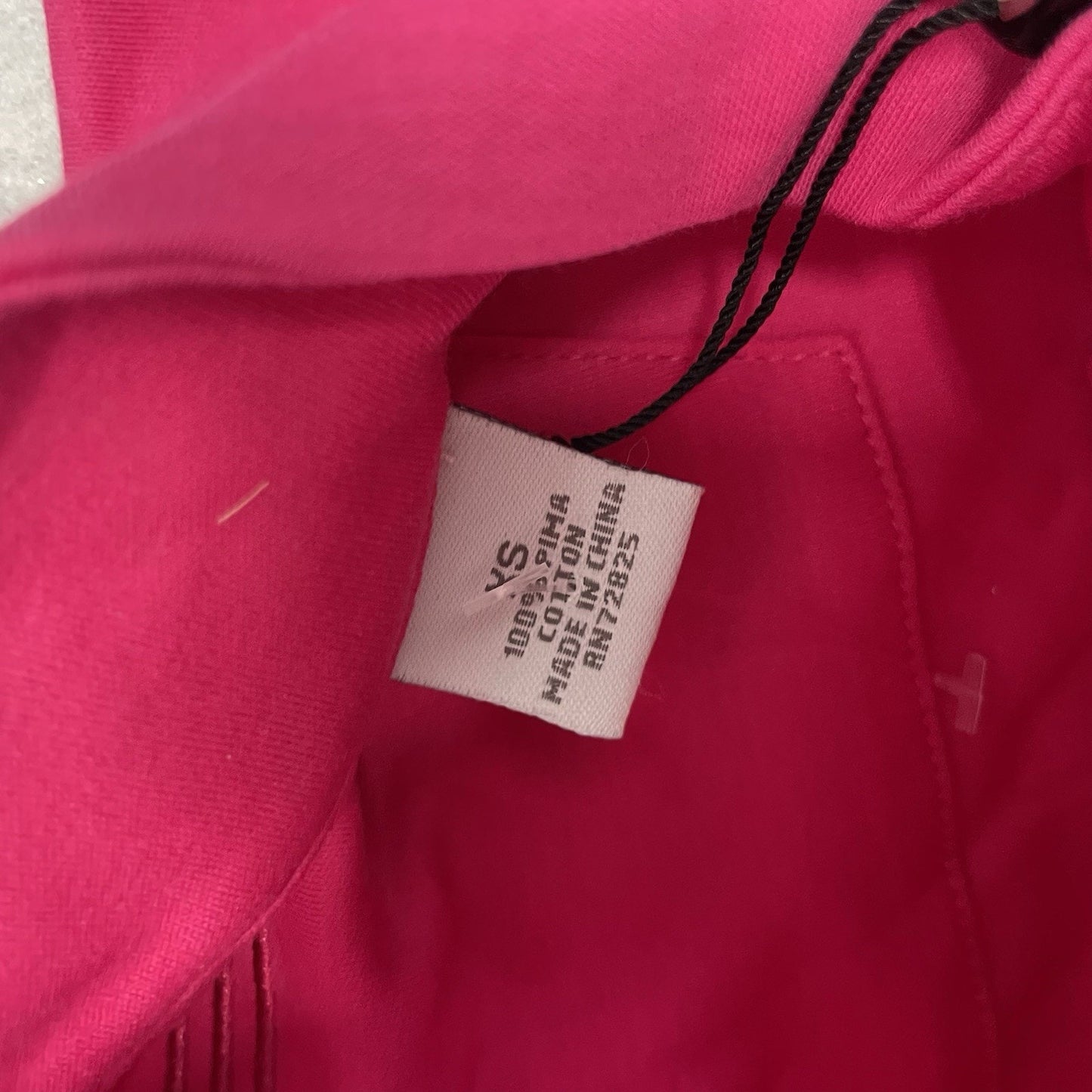 CARNOUSTIE Zip Mock Golf Shirt Women's Sz XS Pink Long Sleeve NWT