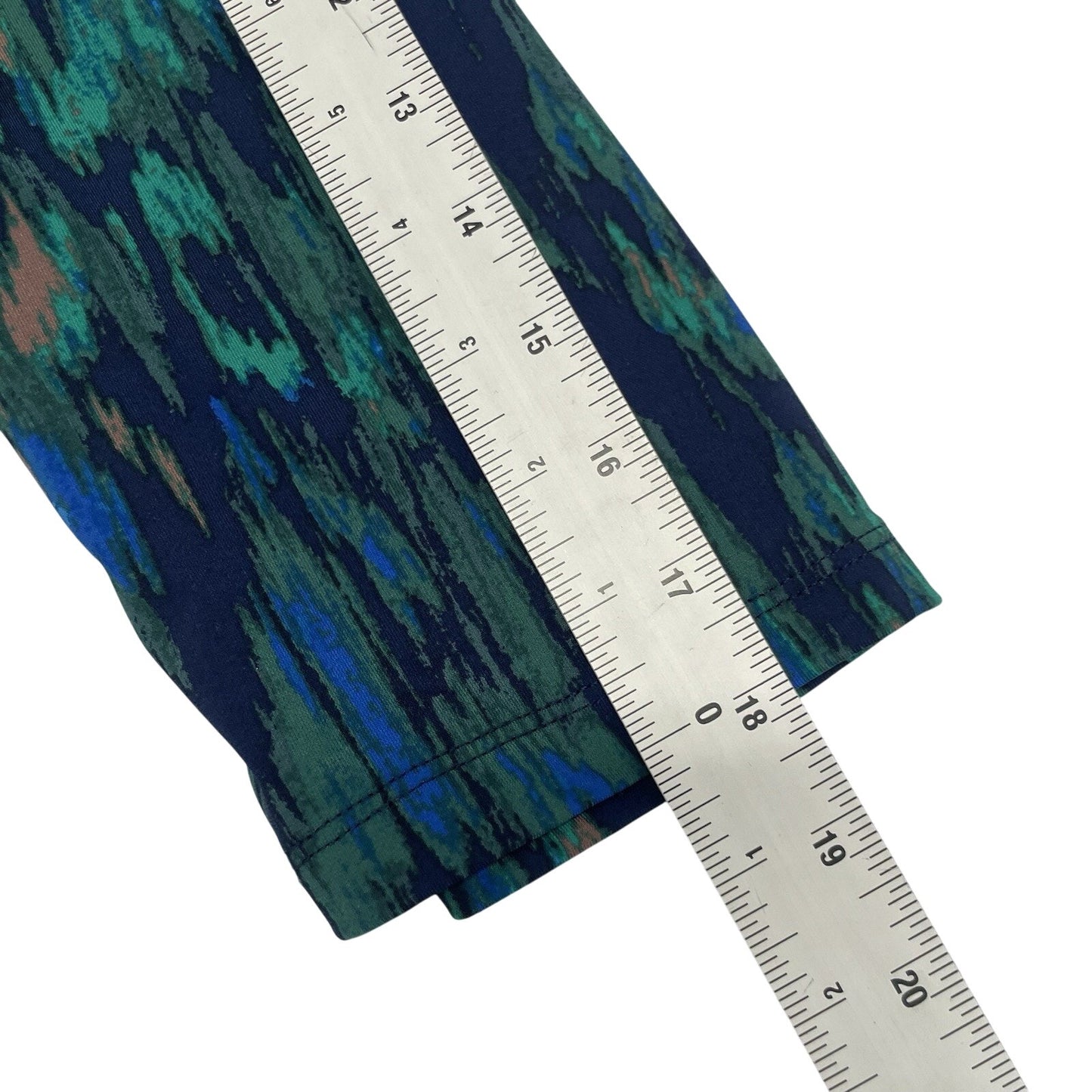 Liz Claiborne Dress Women's Large Peacock Wrap Mock