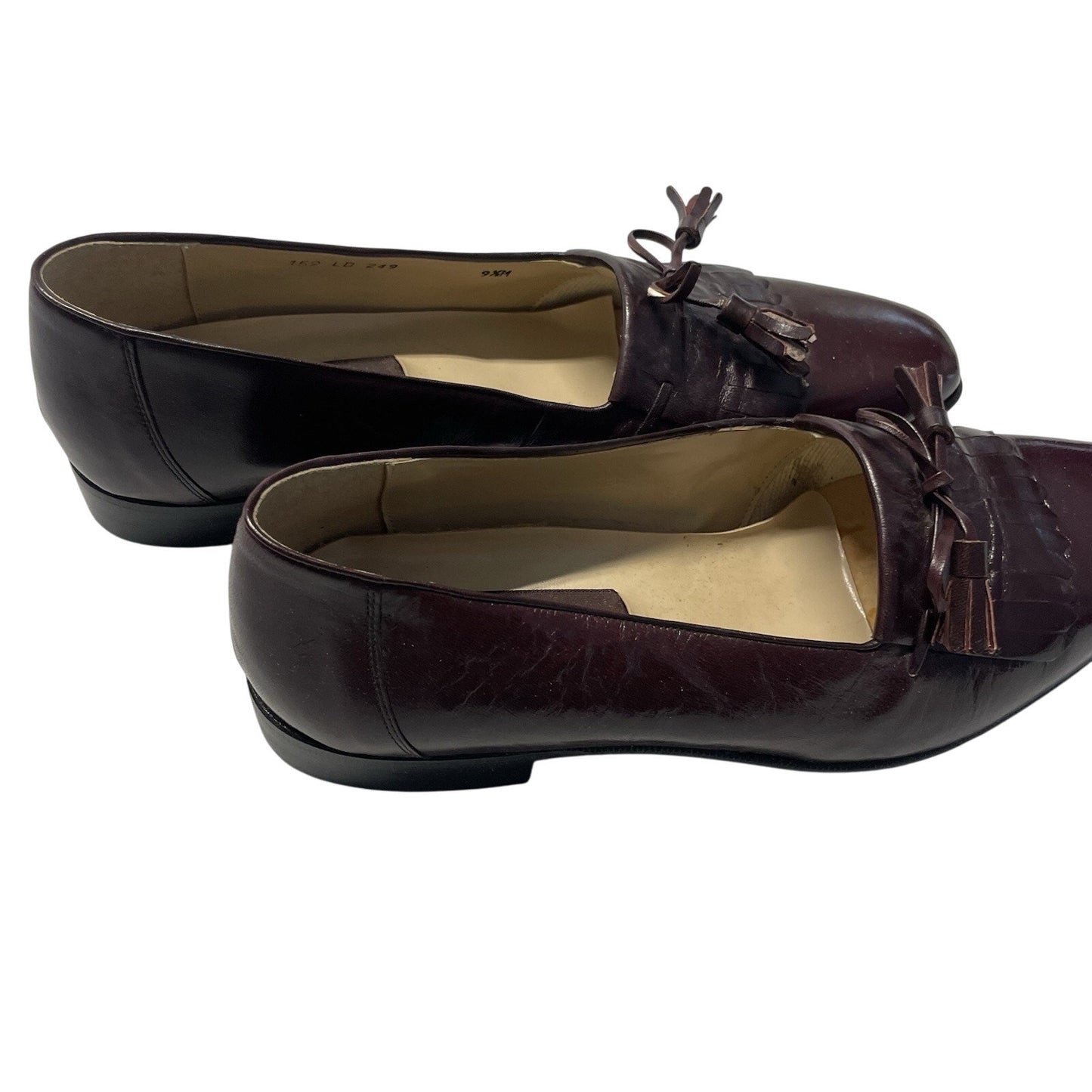 Claudio de Lorena Shoes Men's 9.5 Brown Leather Loafer