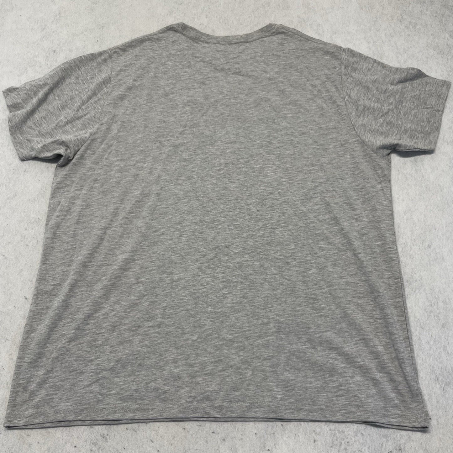 Arizona T Shirt Men's 2XL Gray Graphic Print Short Sleeve