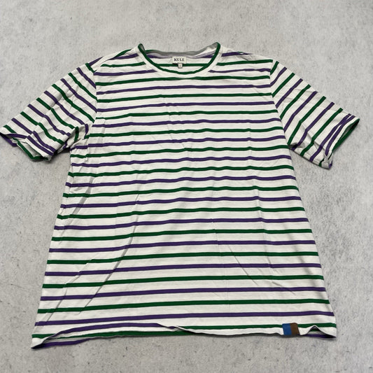 KULE Women Shirt Small Striped Short Sleeve Tee