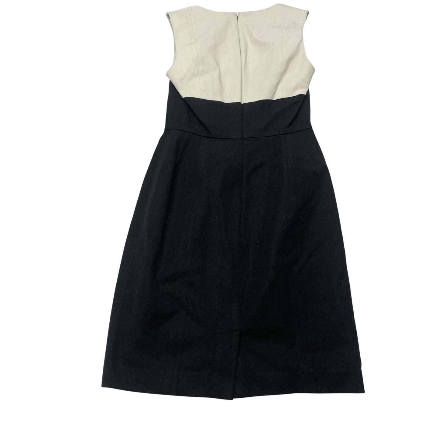 Banana Republic Sheath Dress Women's Size 6 Cream & Black