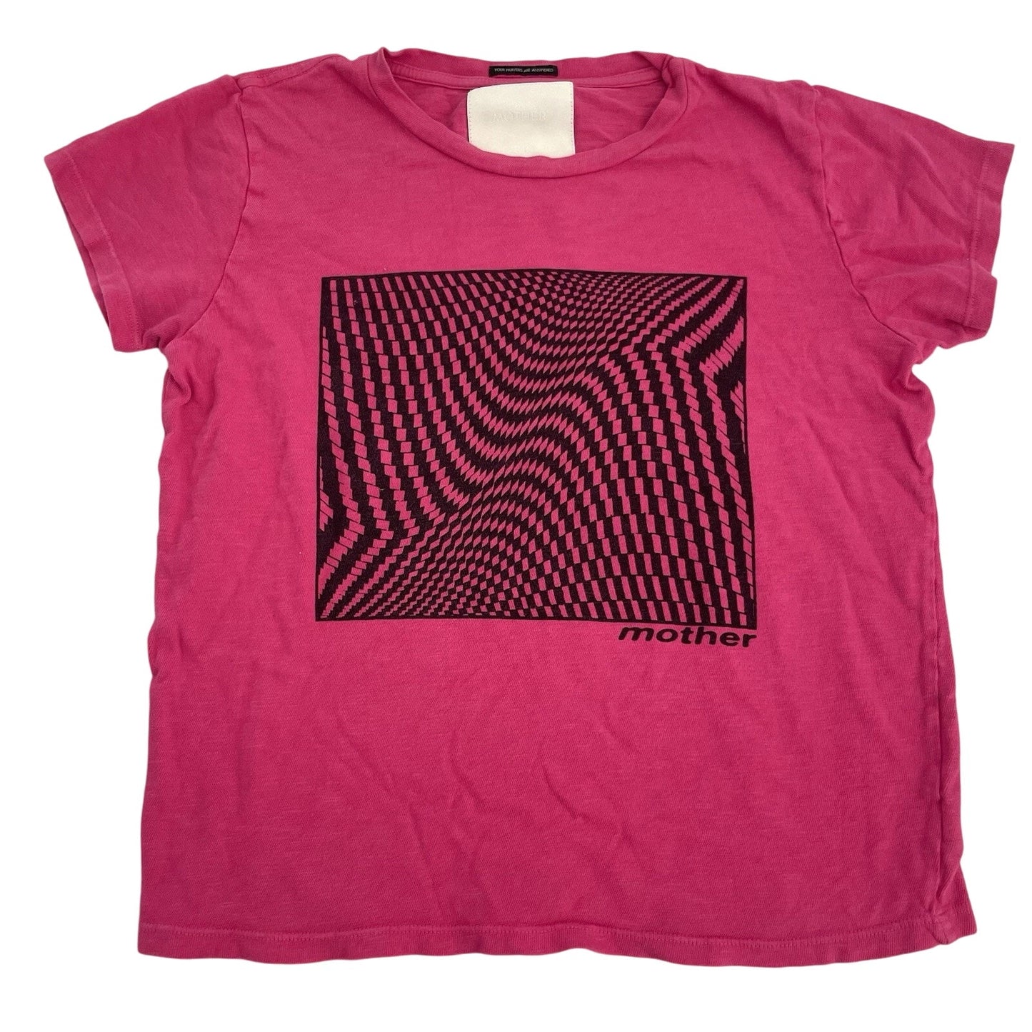 Mother Superior Shirt Women's Small Sinful Tee Trippy Tracers T Shirt Pink