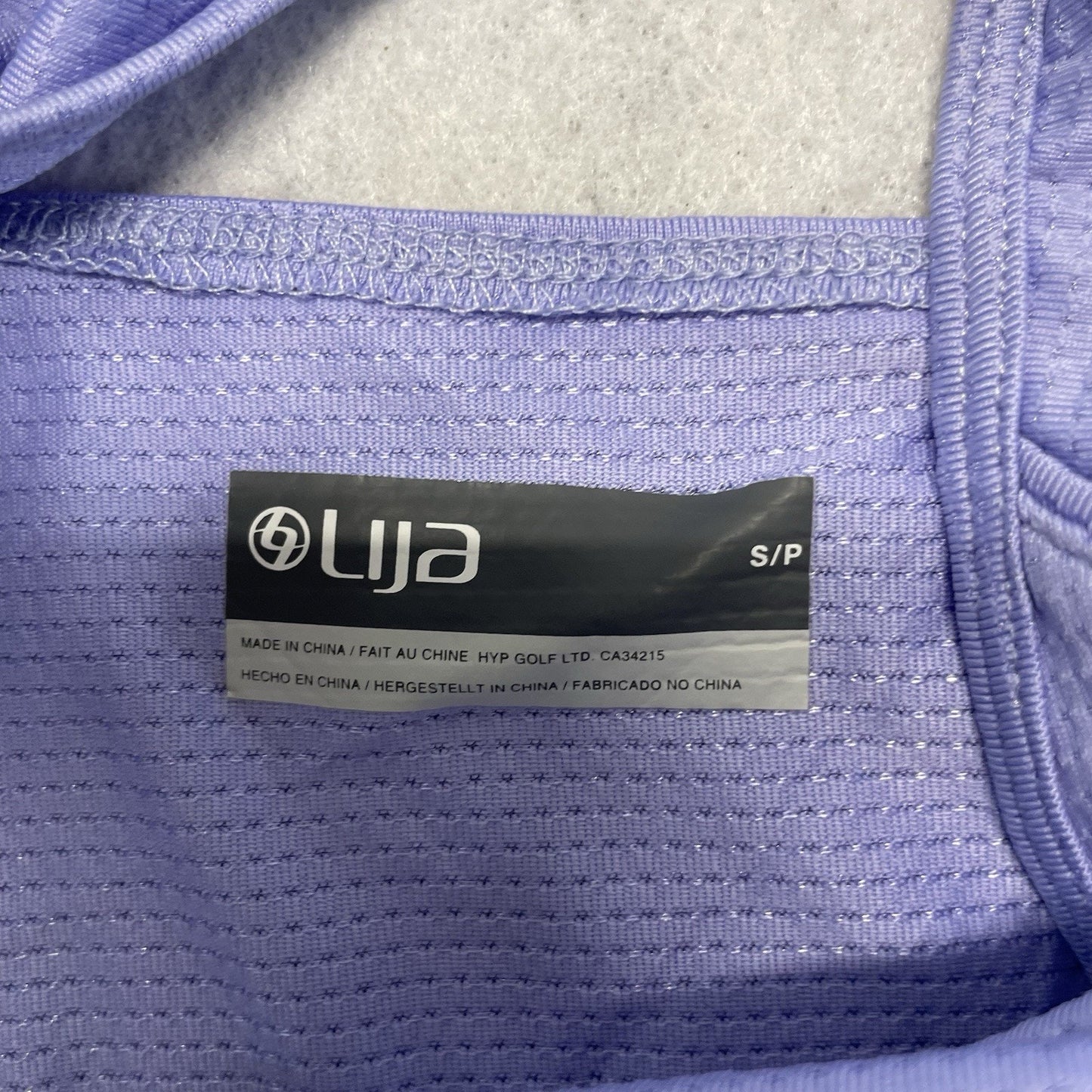 Lija Sleeveless Keyhole Back Athletic Tank Top Small Golf Shirt Athleisure