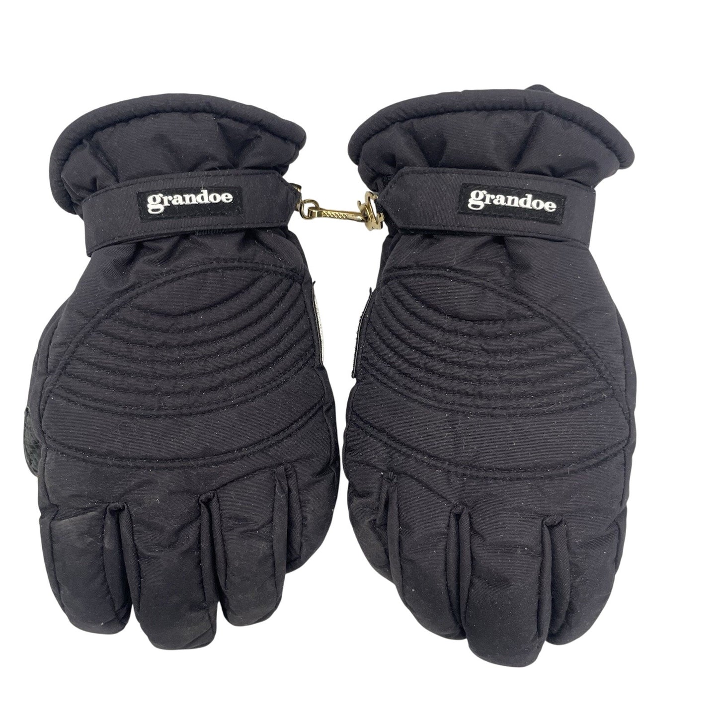 Grandoe Ski Gloves Men's Large Drigard Black Insulated